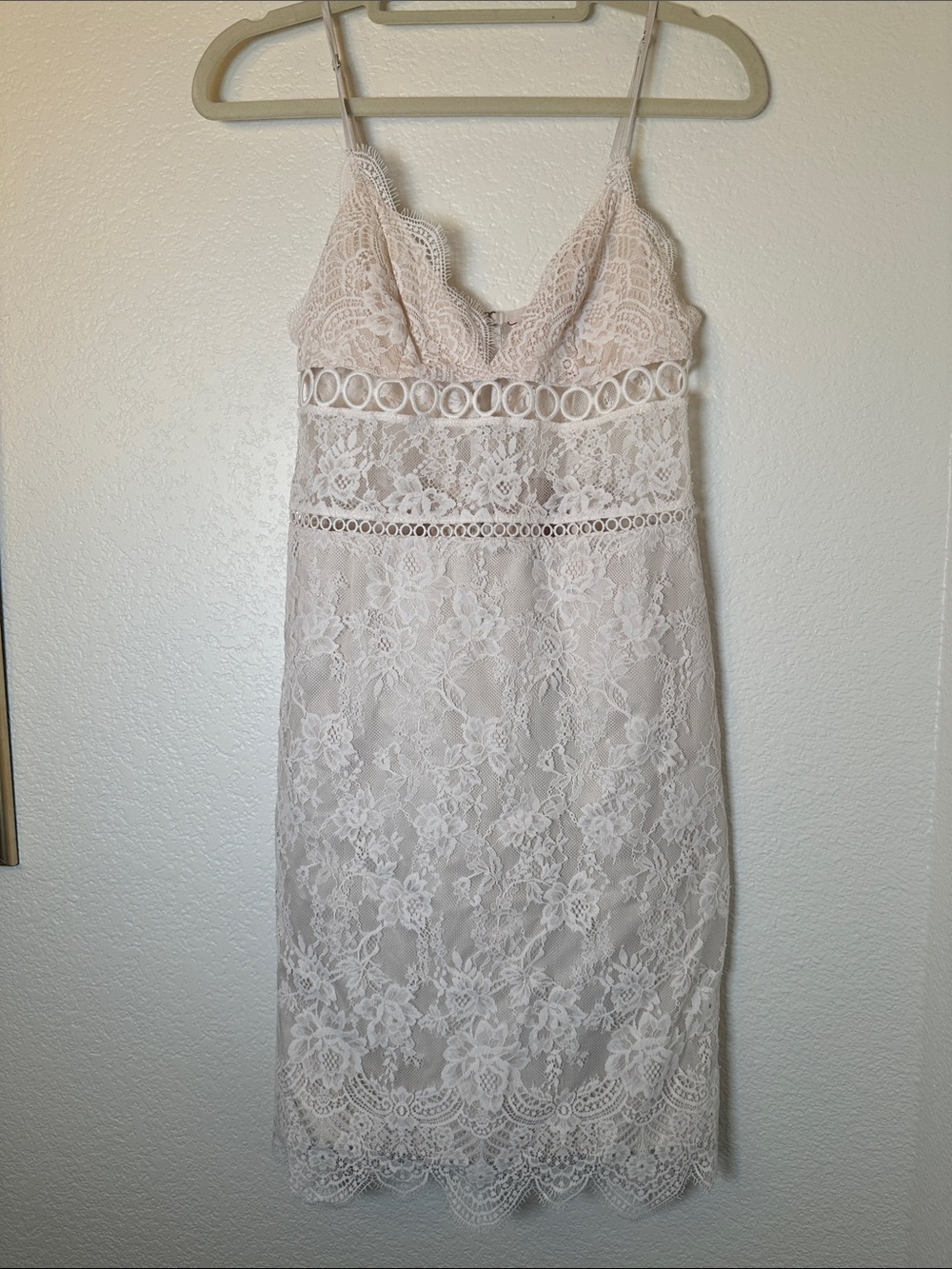 Victorias Secret Sheer Floral Lace Dress